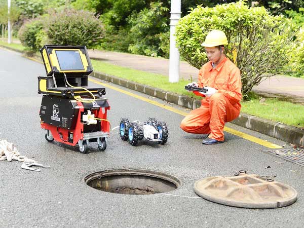 邕宁管道机器人检测